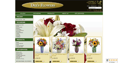 Desktop Screenshot of deesflowersswansboro.com